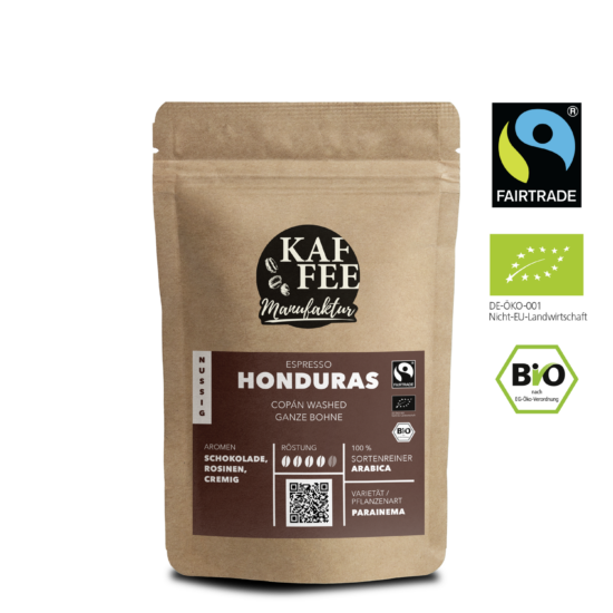 Edeka Packshots Honduras Espresso 250g