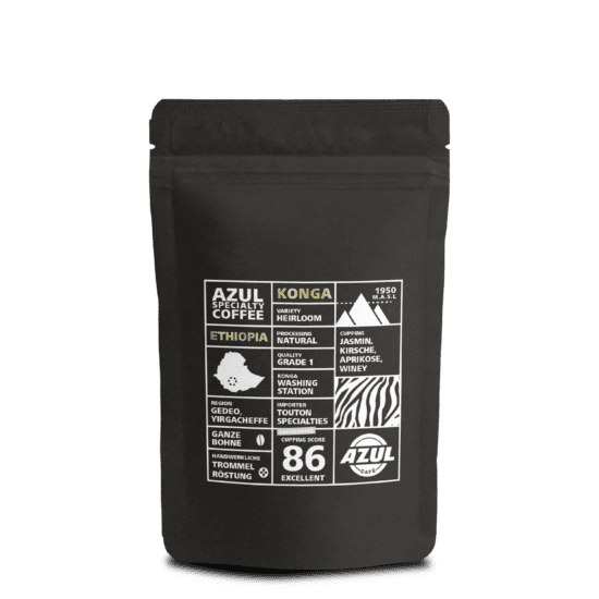Azul 250g Packung Specialty Coffee Ethiopia Konga